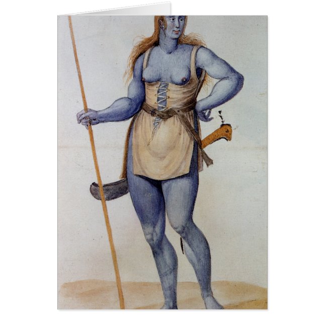 Mujer británica antigua (Frente)