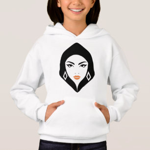 Mujer BW Belleza Geométrica que Llama la Atención