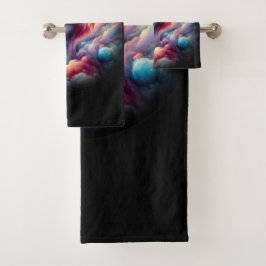 Mujer con cabello de Aura cósmico