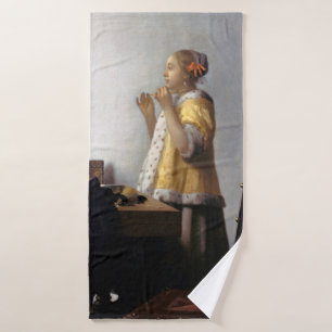 Mujer con collar de perla, Johannes Vermeer