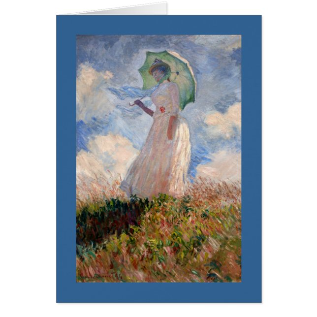 Mujer con el parasol (Frente)