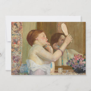 Mujer con espejo   Frederick Carl Frieseke