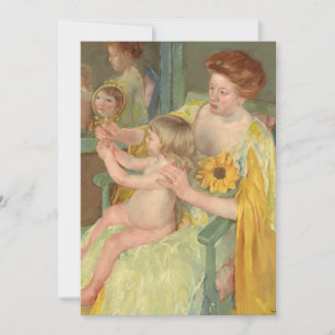 Mujer con girasol   Mary Cassatt