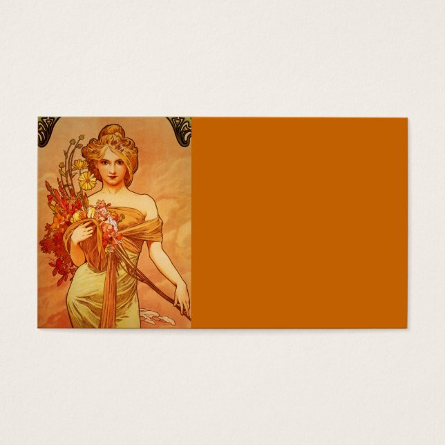 Mujer con Naranja Bouquet (Frente)