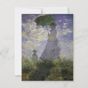 Mujer con Parasol de Claude Monet, Arte Antiguo