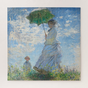 "MUJER CON UNA PARASOLA" DE CLAUDE MONET PUZZLE