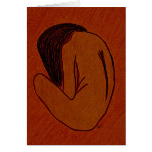mujer con vergüenza