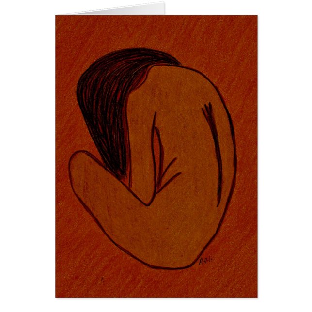 mujer con vergüenza (Frente)