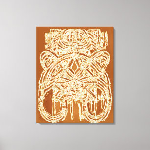 Mujer Curvy de la venta étnica terrosa del arte