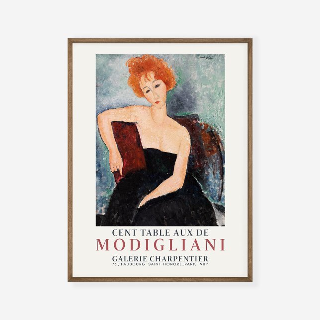 Mujer de Amedeo Modigliani con exposición de arte  (Subido por el creador)