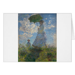 Mujer de Claude Monet con un parasol 1875