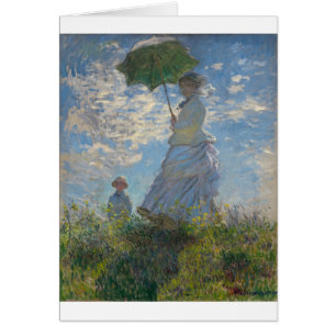 Mujer de Claude Monet con un parasol 1875