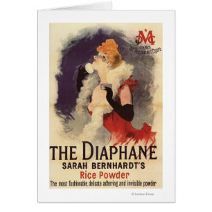 Mujer de Diaphane del La que pulveriza el poster