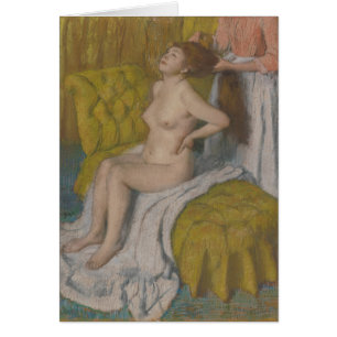 Mujer de Edgar Degas el   que hace su pelo peinar