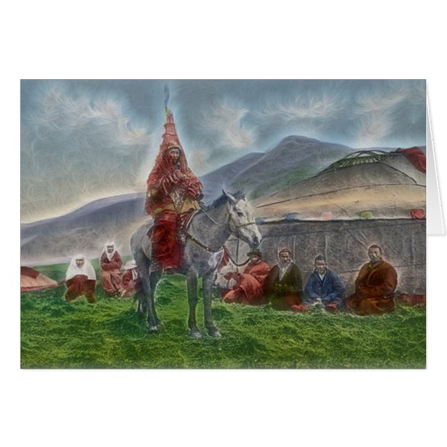 Mujer de Kazajistán (Anverso (Horizontal))