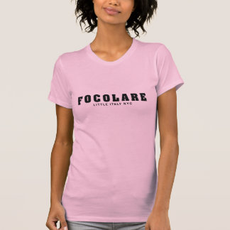 mujer de la camiseta del focolare