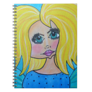 Mujer de la cueva - cuaderno - BLonde