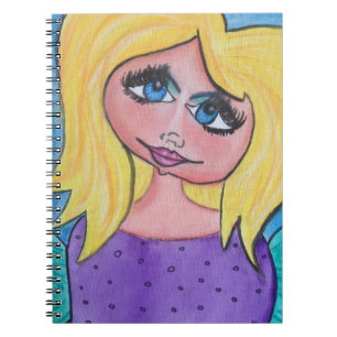 Mujer de la cueva - cuaderno - Blonde
