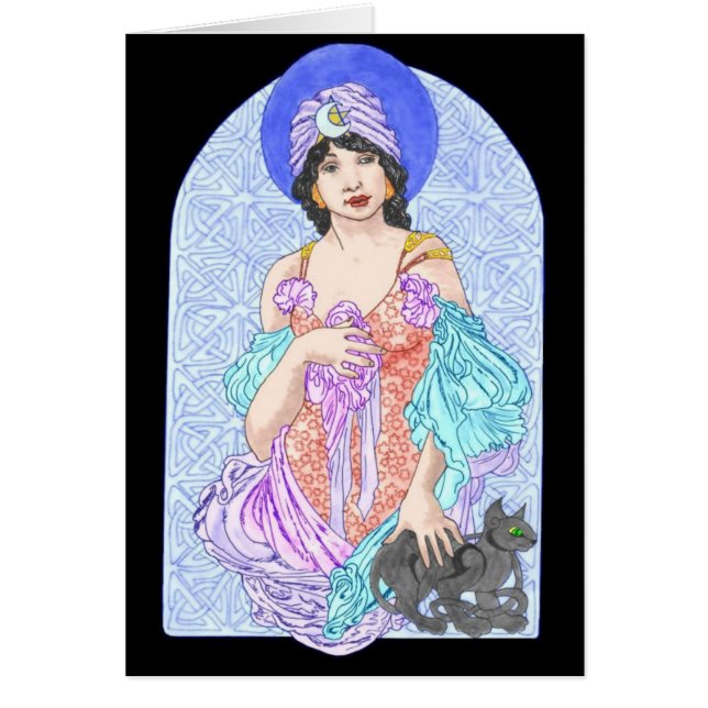 Mujer de la magia negra (Frente)