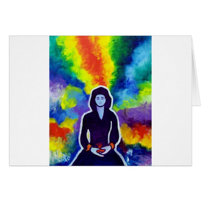 Mujer de Medatating por Piliero (Anverso (Horizontal))