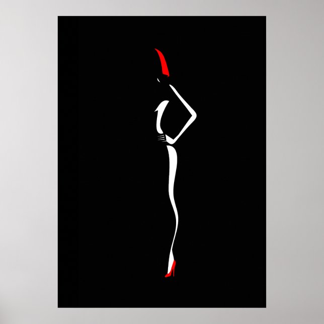 Mujer de moda inspirada en el arte pop 4 (Frente)