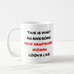 mujer de new hampshire, taza de café impresionante