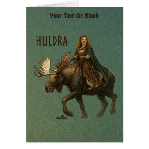 Mujer del Bosque Huldra Nórdica