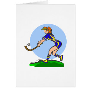 Mujer del hockey hierba