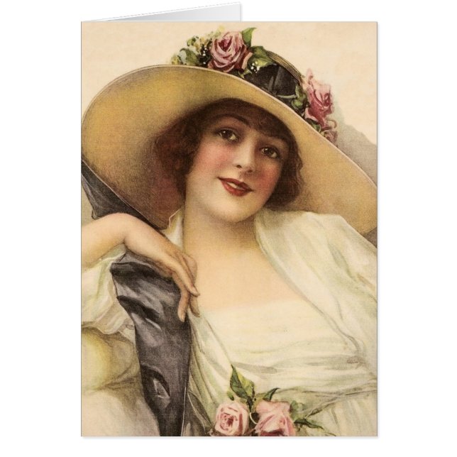 mujer del Victorian del vintage 1900's (Frente)