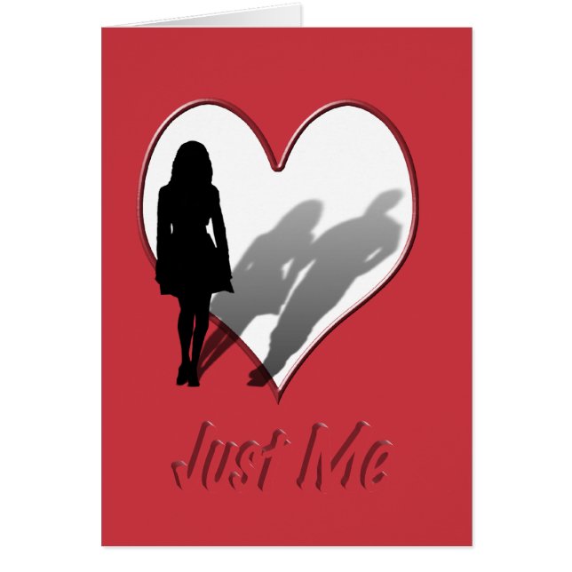 Mujer desaparecida Hombre Silhouette (Frente)