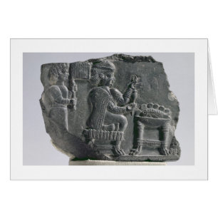 Mujer elamita hilando, Periodo Neoemlamita, c.700-