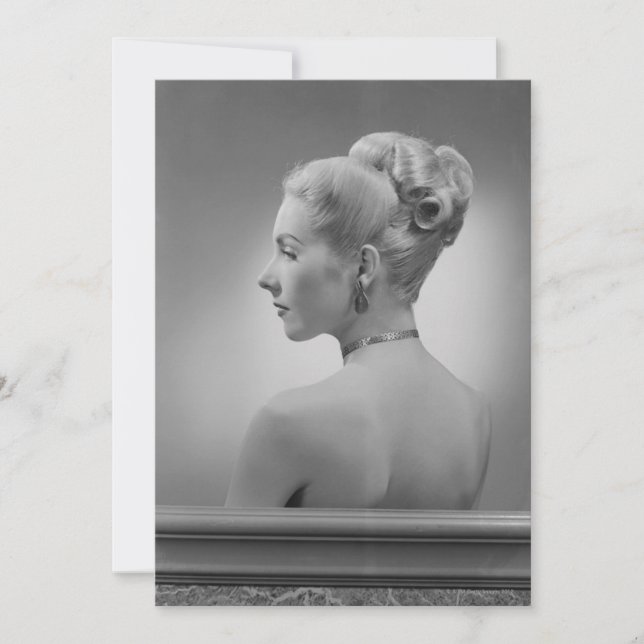 Mujer Elegante (Anverso)