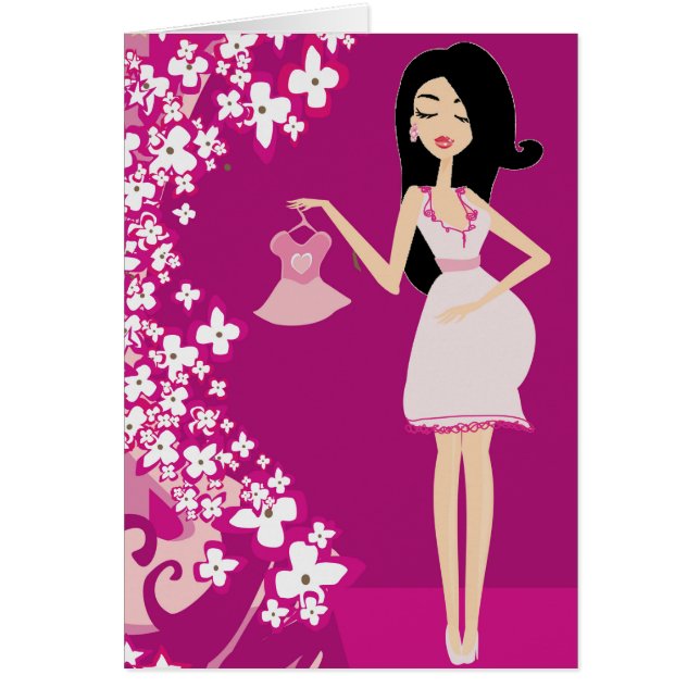 mujer embarazada latina (Frente)