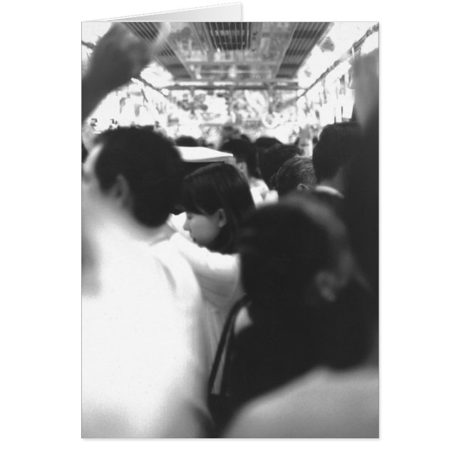 Mujer en el metro (Frente)