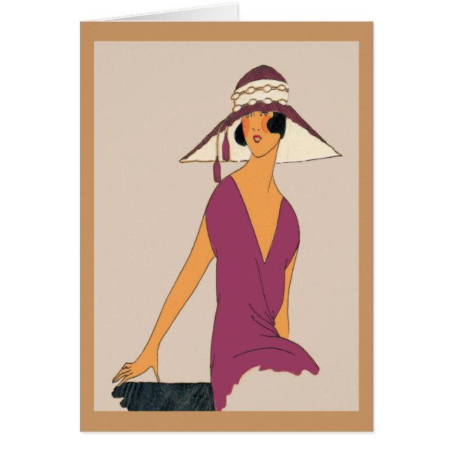 Mujer en Gorra morado (Frente)