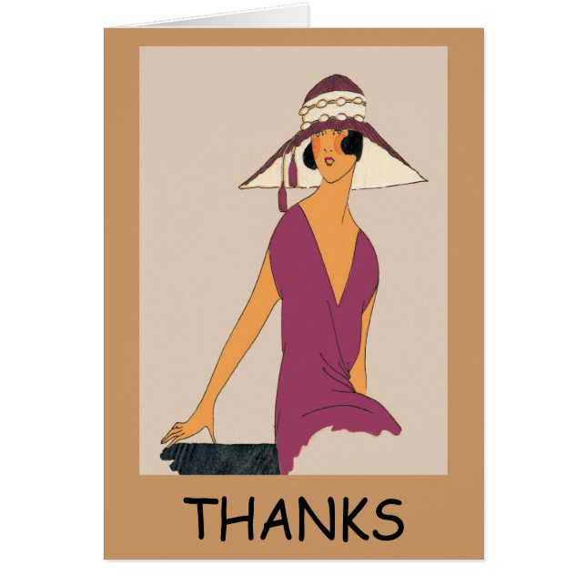 Mujer en Gorra morado, gracias, edita texto (Frente)