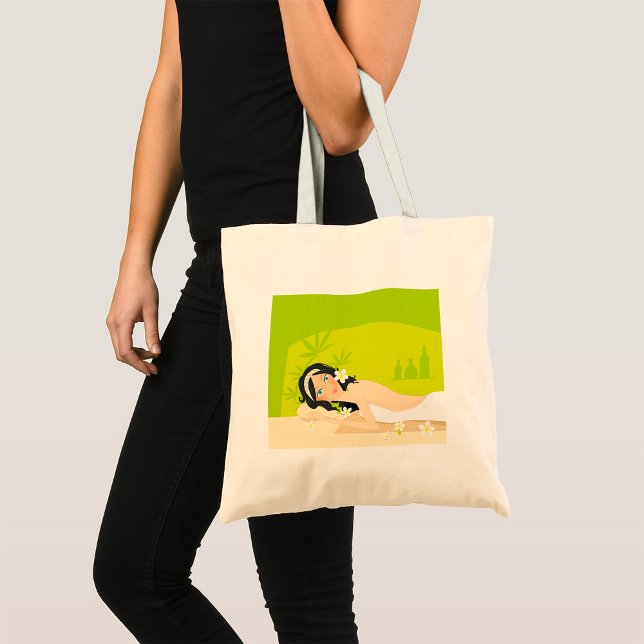 Mujer En La Bolsa De Spa Tote (Subido por el creador)