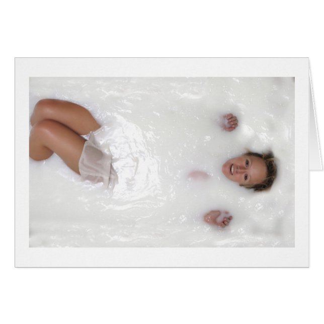 Mujer en la leche (Anverso (Horizontal))