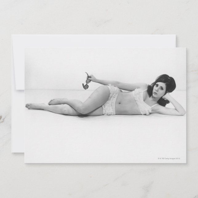 Mujer en ropa de baño (Anverso)