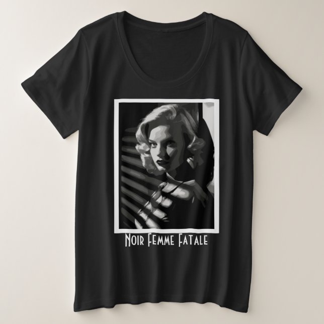 Mujer Fatal Noir (Anverso del diseño)