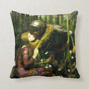 Mujer hermosa del Waterhouse sin la almohada de la