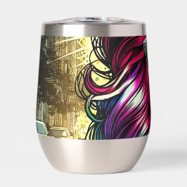 Mujer hermosa en la ciudad