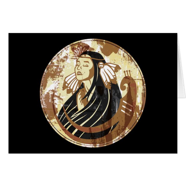 Mujer india (Anverso (Horizontal))