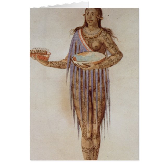 Mujer india de la Florida (Frente)