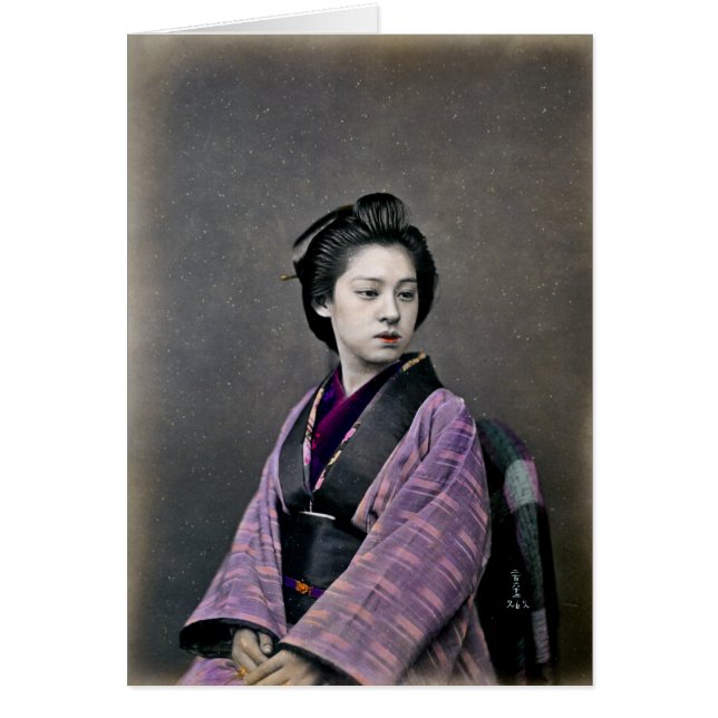 Mujer japonesa de 1870 (Frente)