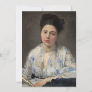 Mujer Joven   Berthe Morisot