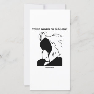 ¿Mujer Joven O Vieja? (Ilusión óptica)