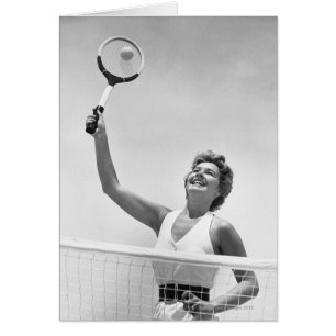 Mujer jugando al tenis 2
