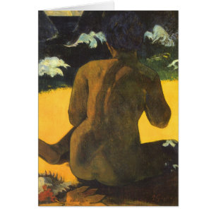 Mujer junto al mar de Paul Gauguin, Bella Artes de