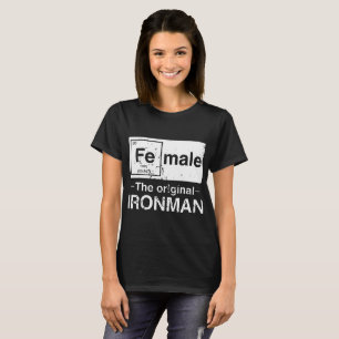 Mujer: La camiseta original de química irónica